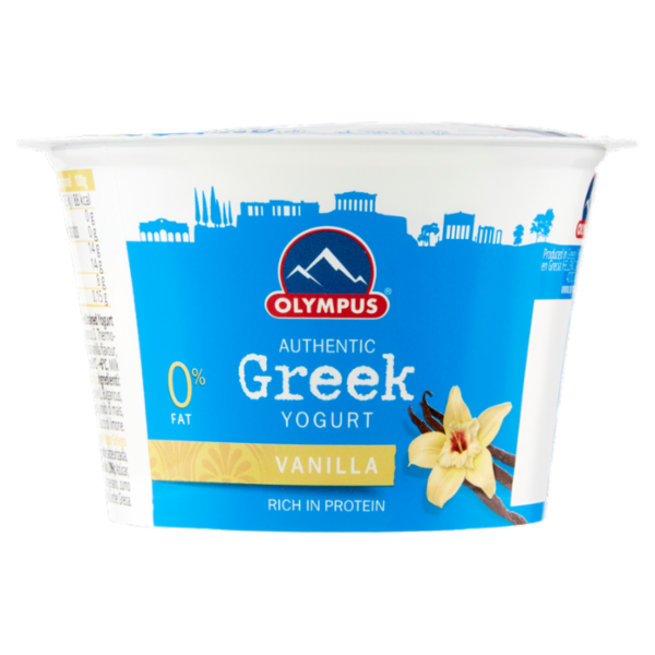Olympus Yogurt Greco Autentico Vaniglia 0% Senza Grassi 150 g