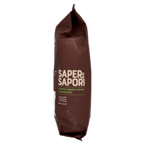 Selex Saper di Sapori Patatine Doppia Cottura Gusto Rosmarino 130 g