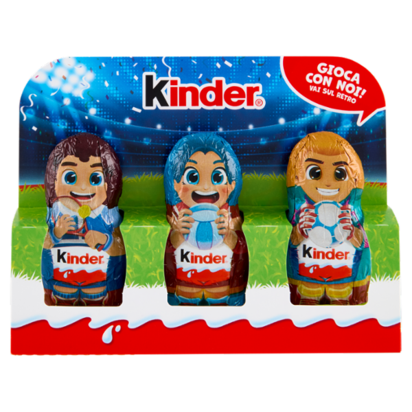 Kinder Figure Cave 3 pezzi 45 g