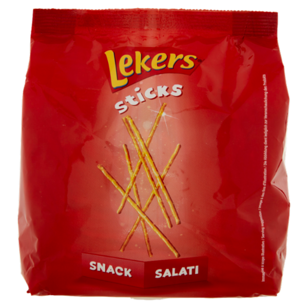 Lekers sticks Snack Salati 250 g