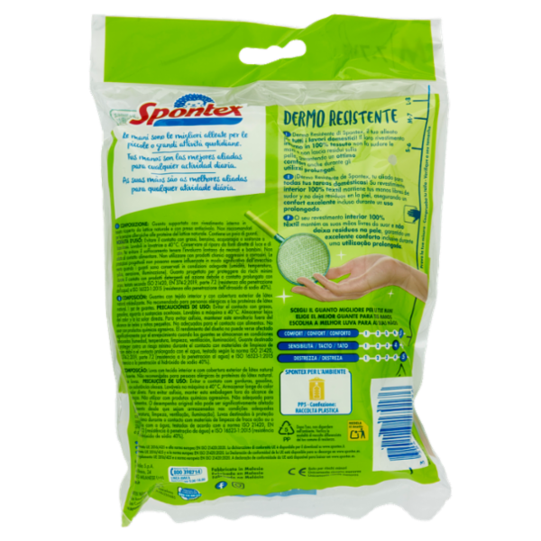 Spontex Guanti Casalinghi Dermo Resistente Taglia M