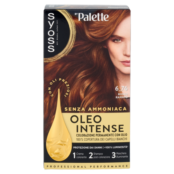 Syoss By Palette Oleo Intense 6-76 Rosso Ramato