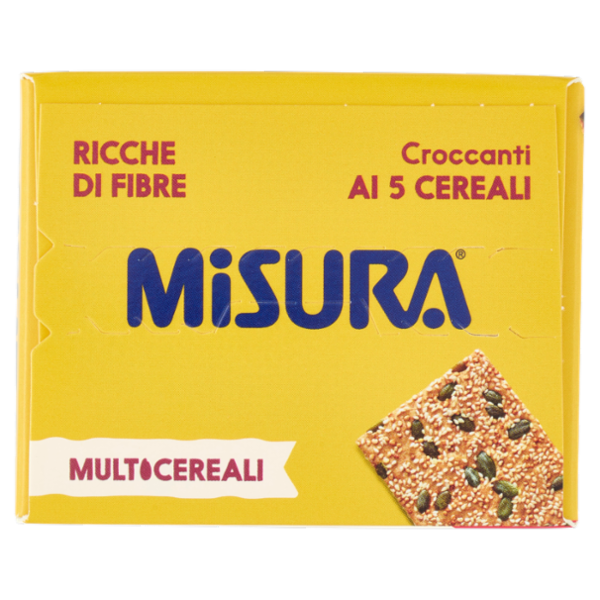 Misura Multicereali Croccanti ai 5 Cereali con Semi di Zucca, Sesamo e Quinoa 200 g