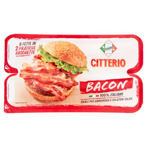 Citterio Bacon 8 Fette 80 g