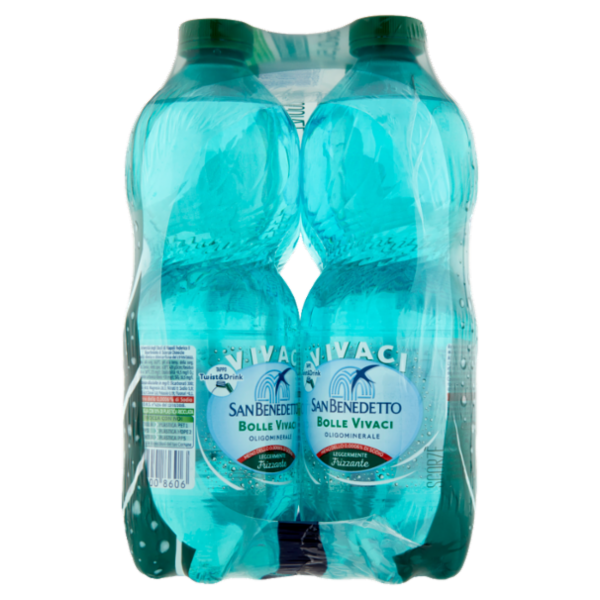San Benedetto Acqua Minerale Benedicta Leggermente Frizzante 6 x 0,5 L