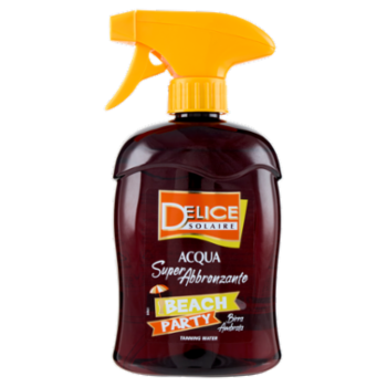 Delice Solaire Acqua Super Abbronzante Beach Party 500 Ml