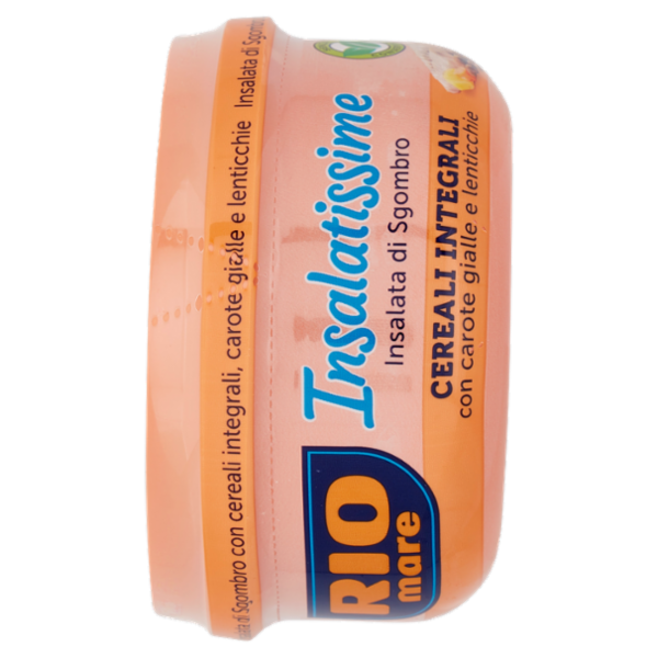 Rio mare Insalatissime Insalata di Sgombro Cereali Integrali con carote gialle e lenticchie 220 g