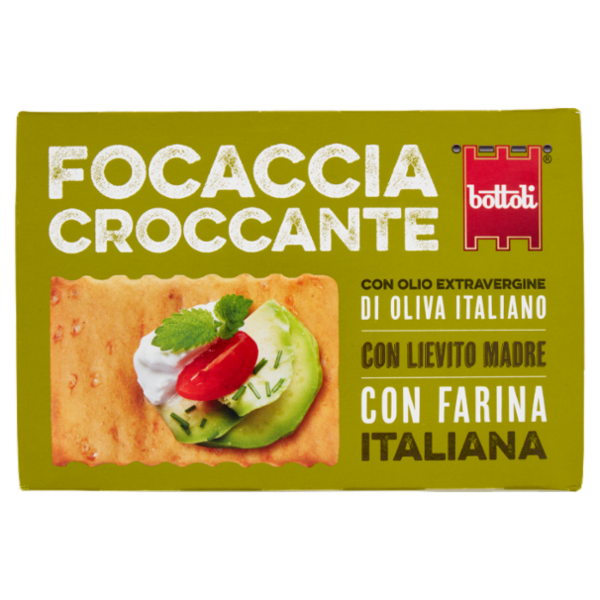 bottoli Focaccia Croccante 6 x 41,7 g