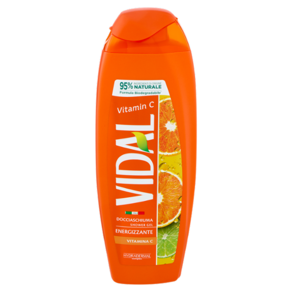 Vidal Vitamin C Docciaschiuma Energizzante Vitamina C 250 ml