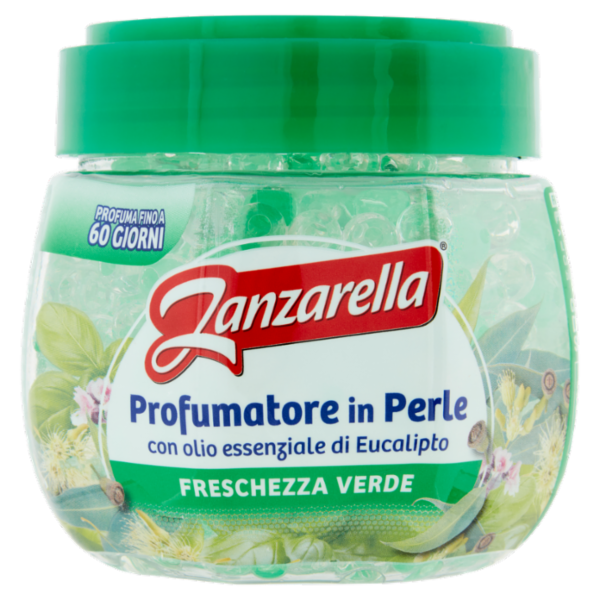 Zanzarella Profumatore in Perle Freschezza Verde 170 g