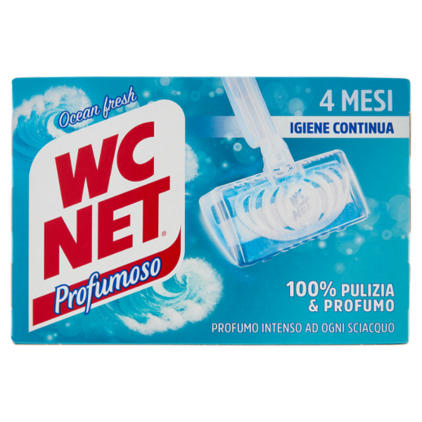 WC Net Profumoso Ocean fresh 4 x 34 g