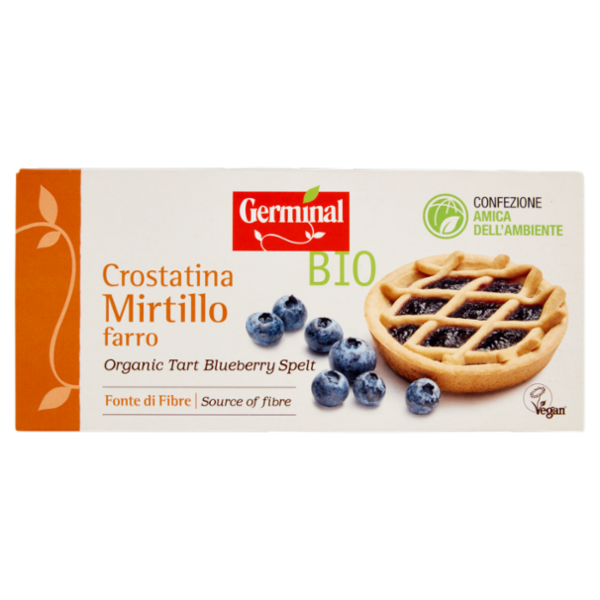 Germinal Bio Crostatina Mirtillo farro 4 x 50 g