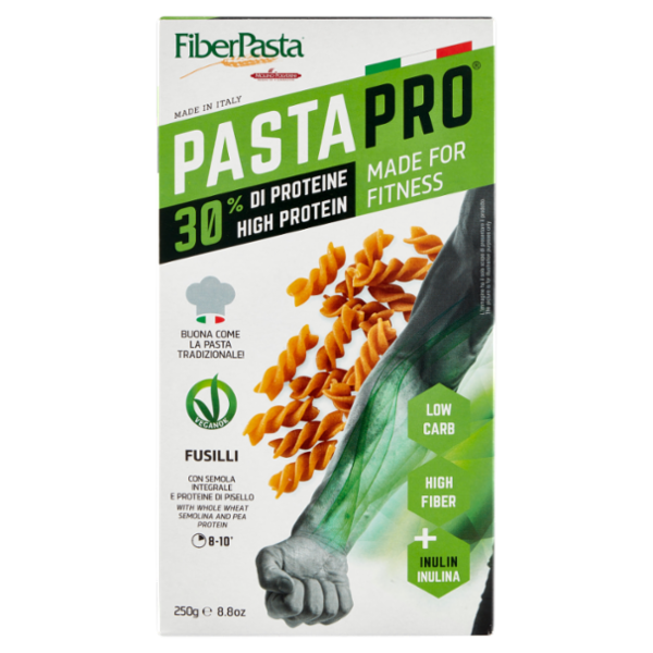 FiberPasta PastaPro 30% di Proteine Fusilli 250 g