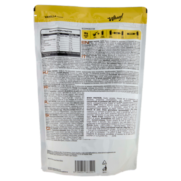Nutrend Whey Protein Vanilla Flavour 390 g
