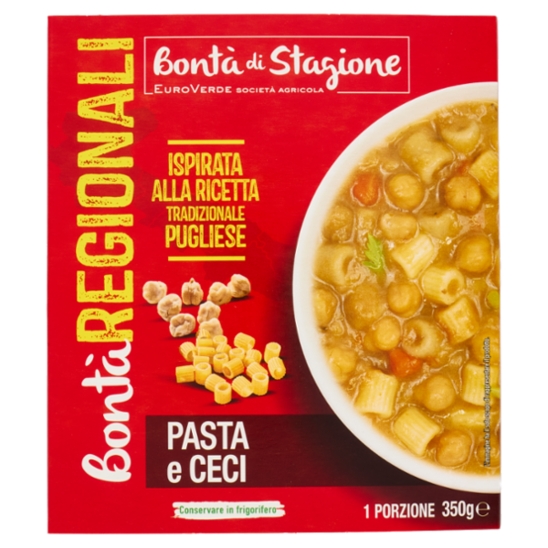 Bontà di Stagione Bontà Regionali Pasta e Ceci 350 g