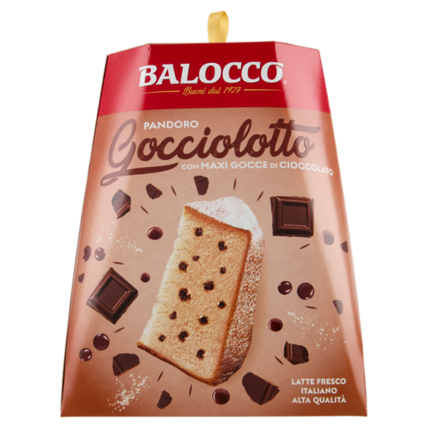 Balocco Pandoro Gocciolotto con Maxi Gocce di Cioccolato 800 g