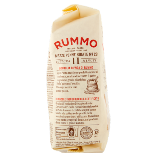Rummo Mezze Penne Rigate N° 28 500 g