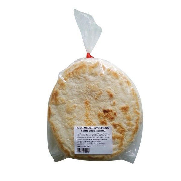 Umberto Negroni Piadina Fresca Artigianale al Latte 200 g