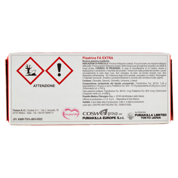 VAPE Piastrine Extra 20 pz