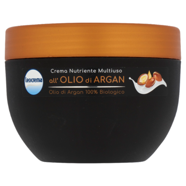 Leocrema Crema Nutriente Multiuso all'Olio di Argan 300 ml
