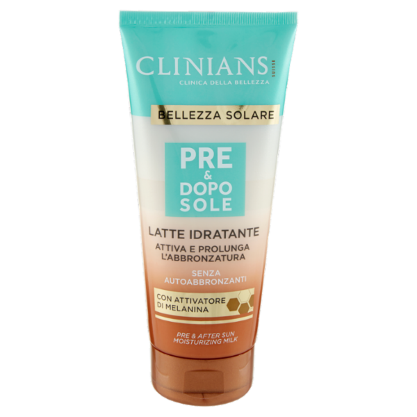 Clinians Bellezza Solare Pre & Doposole Latte Idratante 200 mL