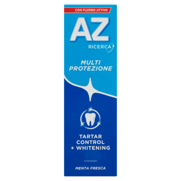 AZ Dentifricio Multi Protezione Tartar Control + Whitening Menta Fresca 75 ml