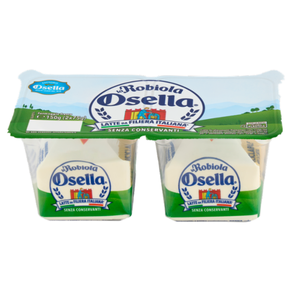Fattorie Osella Robiola Osella formaggio fresco 2 x 75 g