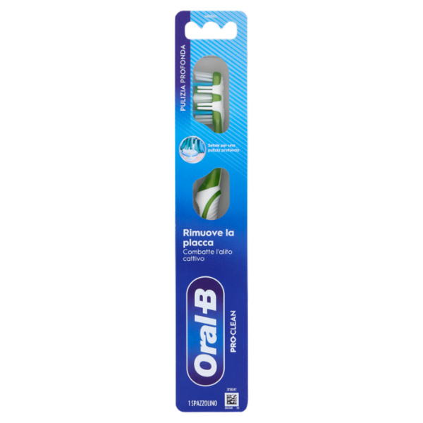 Oral-B Spazzolino Manuale Pro-Clean Pulizia Profonda Medio 1 pz