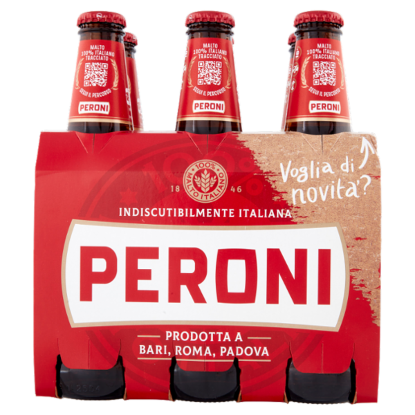 Peroni Birra 6 x 33 cl