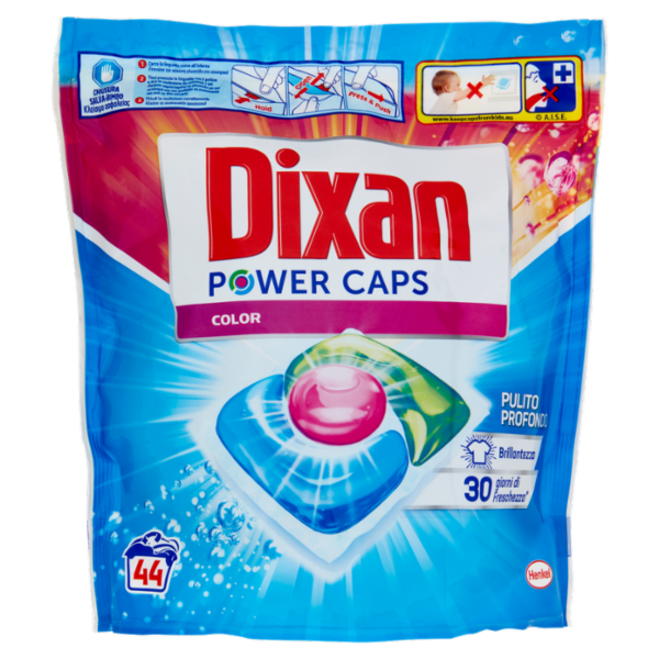 DIXAN Power Caps Color 44pz (616g)