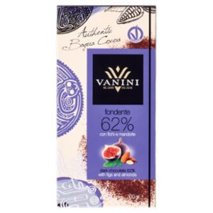 Vanini Fondente 62% Con Fichi e Mandorle 100 g