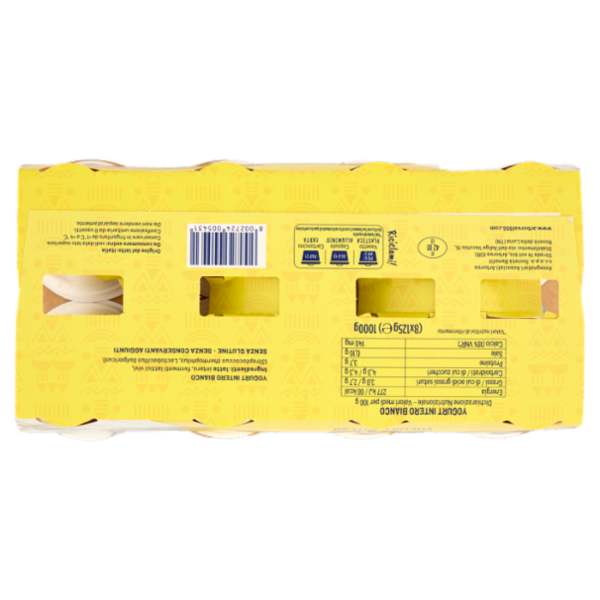 Arborea A-Yo Yogurt Intero Bianco 8 x 125 g