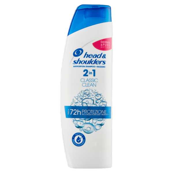 Head & Shoulders Shampoo Antiforfora + Balsamo 2in1 Classic Clean 225 ml