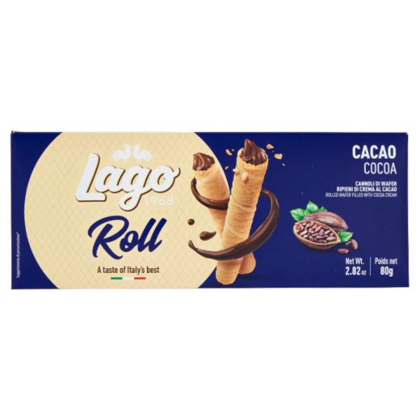 Lago Roll Cacao 80 g
