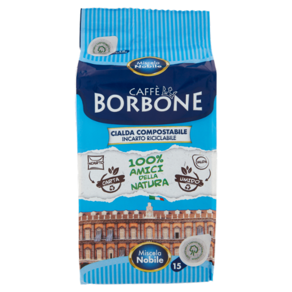 Caffè Borbone Miscela Nobile Cialda Compostabile 15 x 7,2 g