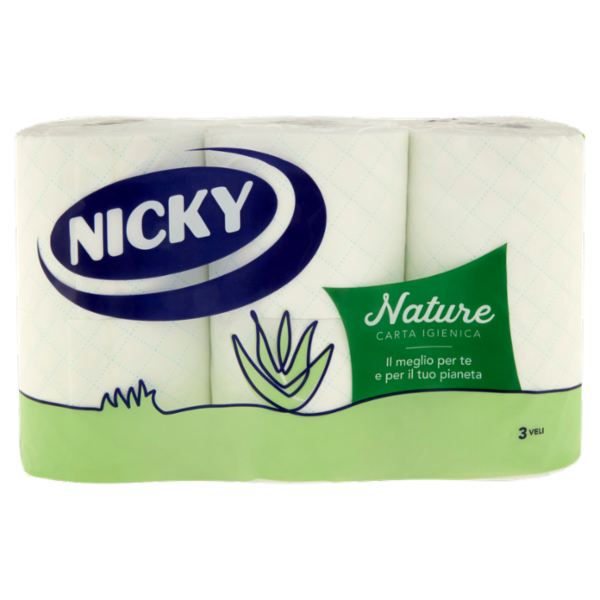 Nicky Nature Carta Igienica 6 pz
