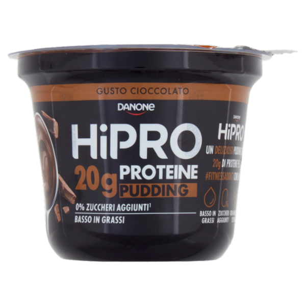 HiPRO Pudding 20g Proteine Gusto Cioccolato 200 g