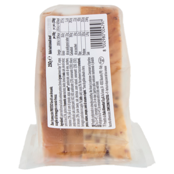 ibis Snack Sandwich Alto Proteico Bresaola, Rucola e Scaglie di Formaggio 150 g