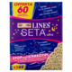 Lines Seta ultra Assorbenti Notte con Ali 60 pz