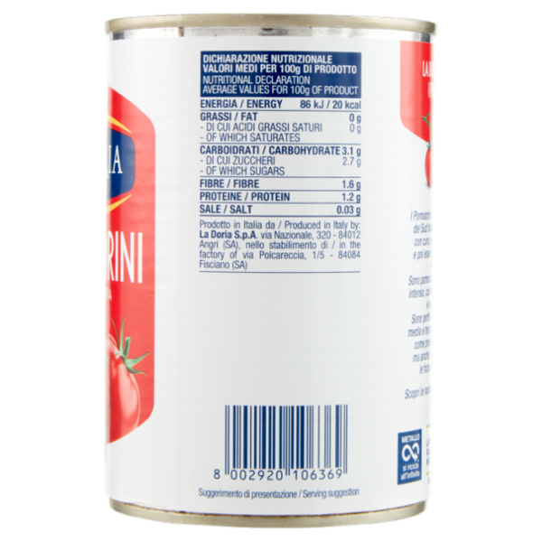 La Doria Pomodorini Dolci di Natura 400 g