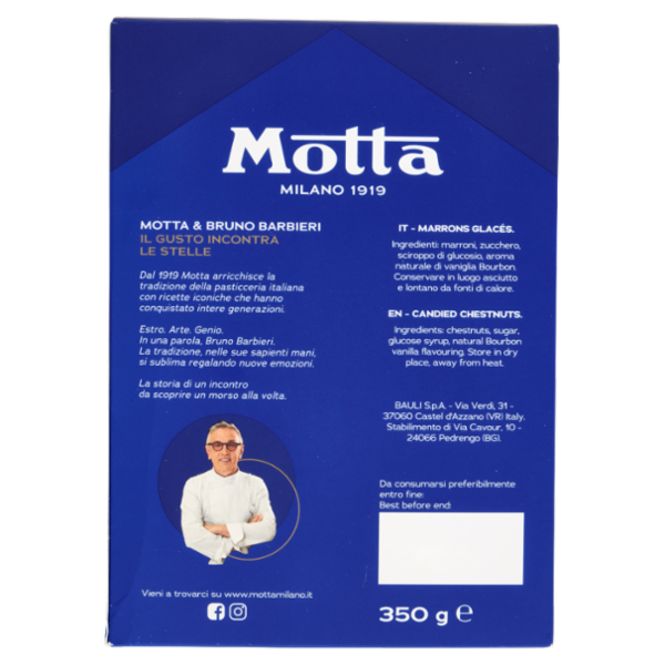 Motta Marrons Glacés in Pezzi 350 g