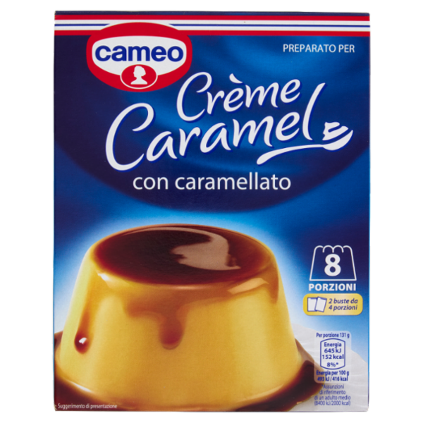 cameo Preparato per Crème Caramel con caramellato 200 g