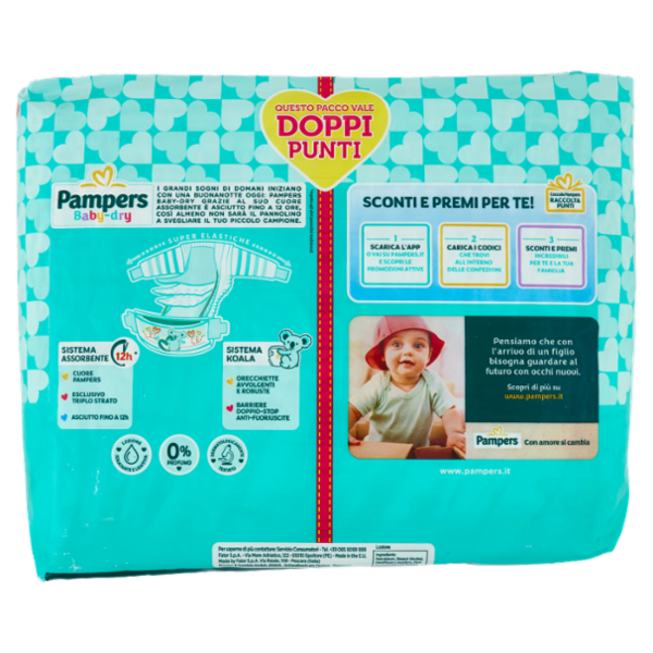 Pampers Baby-dry Junior 16 + 16 pz