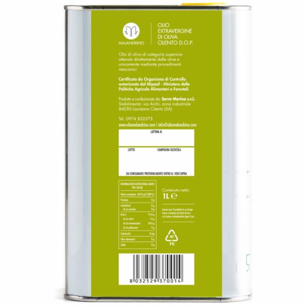 Malandrino Terramare Olio Extravergine Di Oliva ?d.o.p. Cilento? 1 L