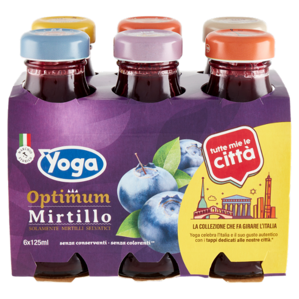 Yoga Optimum Mirtillo 6 x 125 ml