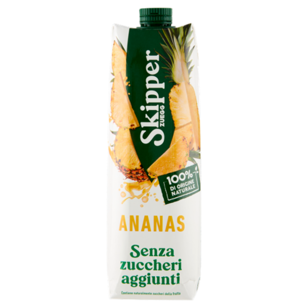 Zuegg Skipper Ananas Senza zuccheri aggiunti 1000 ml