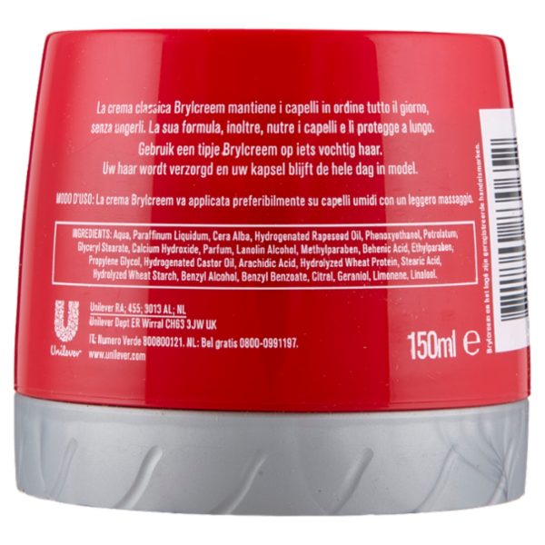 Brylcreem Original Crema Fissante per Capelli 150 ml