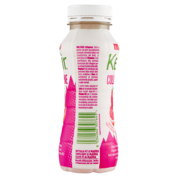 Milk Kefir Collagene Fragola e Pompelmo Rosa 200 g