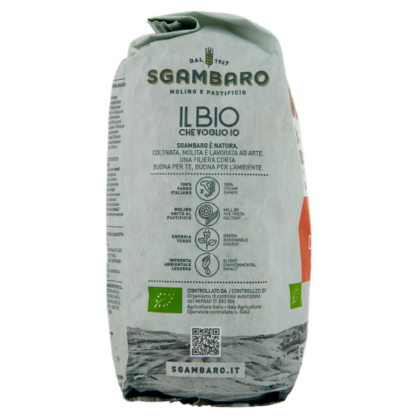 Sgambaro Bio Farro Dicocco Gnocchi N°44 500 g