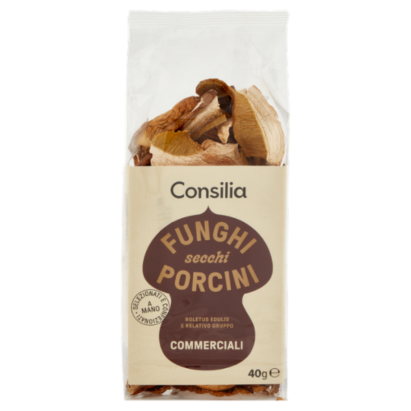 Consilia Funghi Secchi Porcini Commerciali 40 g